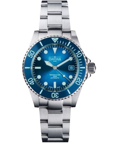 Orologio da Uomo Davosa Ternos Diver Blue Lagoon Automatic Chronograph Limited Edition