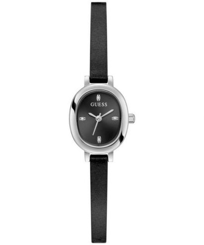Orologio da Donna Guess Ladies Black Silver Tone