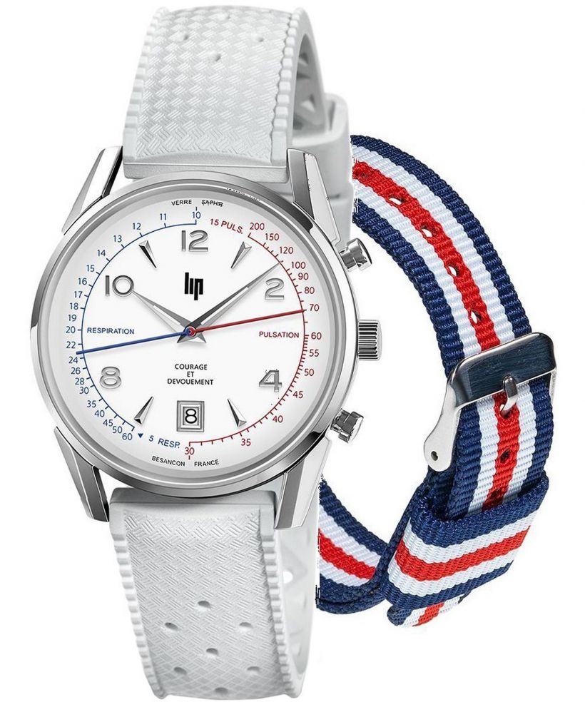 Orologio Unisex Lip Courage Sapeurs-Pompiers SET