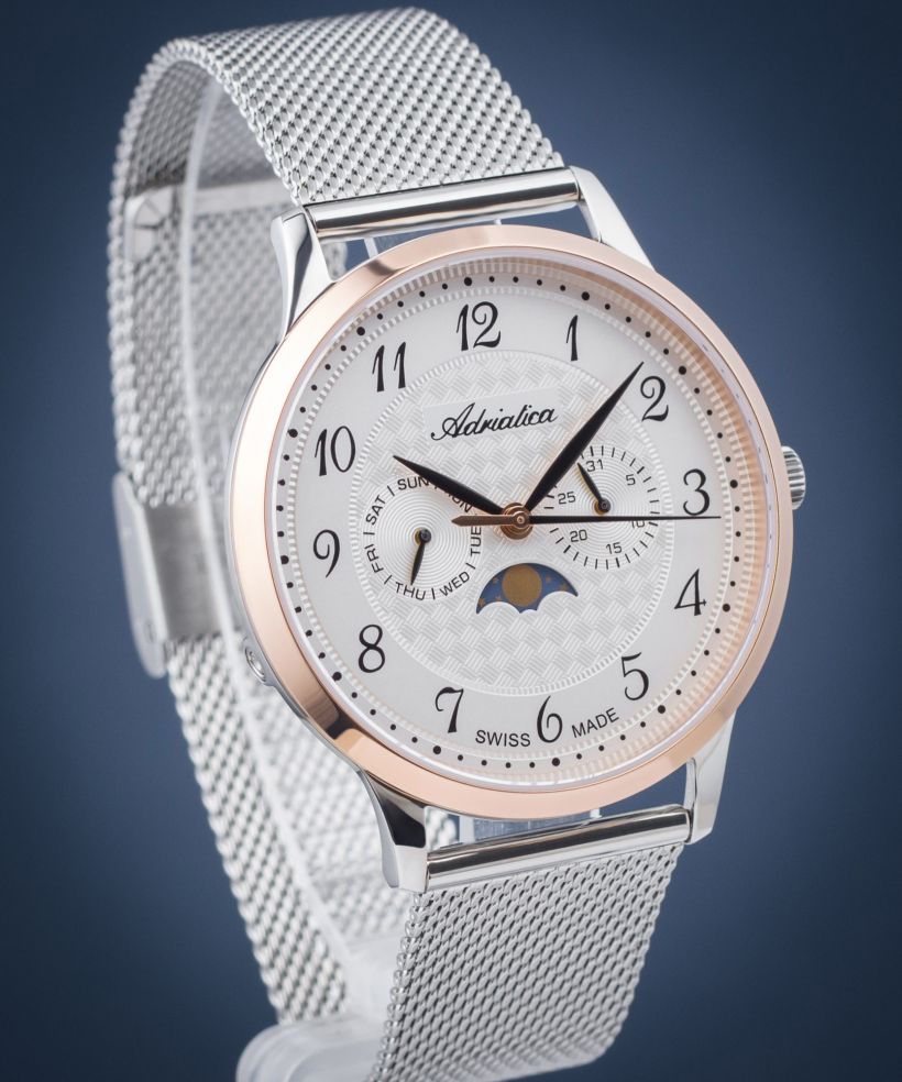 Orologio da Uomo Adriatica Moonphase