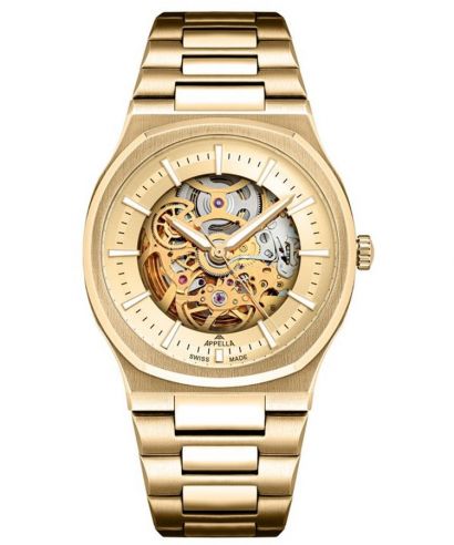 Orologio da Uomo Appella Classic Skeleton Automatic