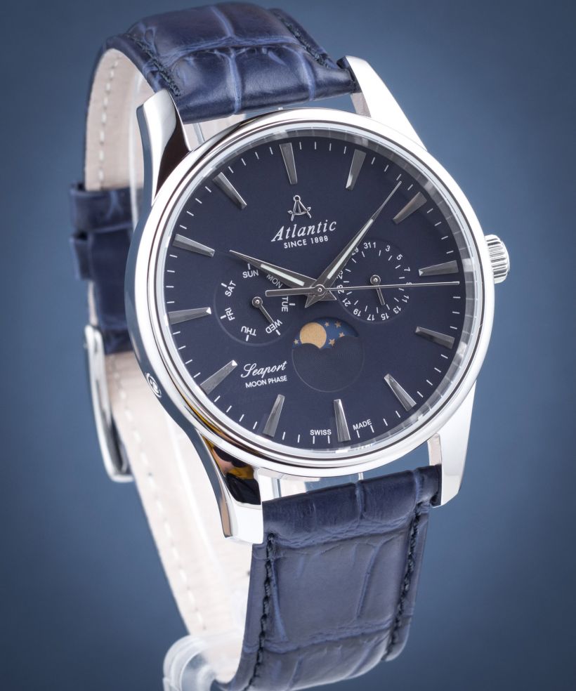 Orologio da Uomo Atlantic Seaport Moon Phase