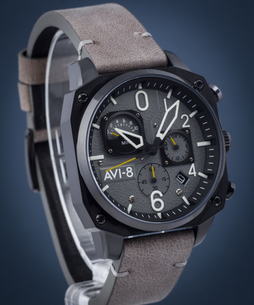 Orologio da Uomo AVI-8 Hawker Hunter Retrograde Chronograph