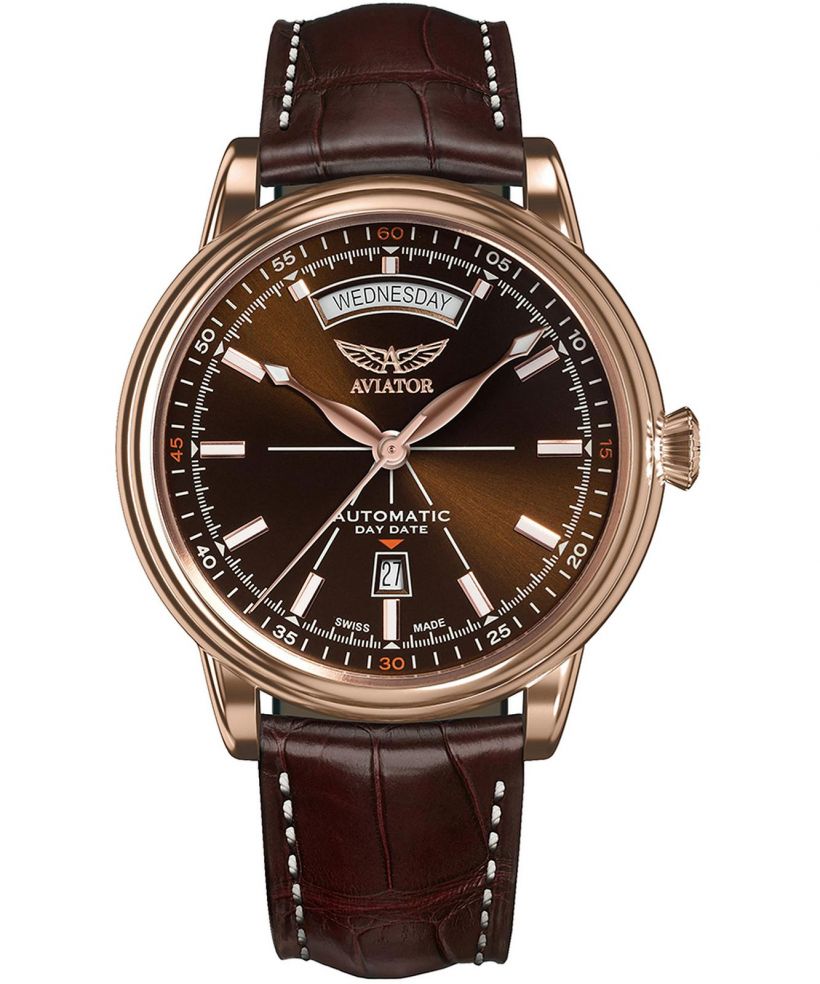 Orologio da Uomo Aviator Douglas Day-Date