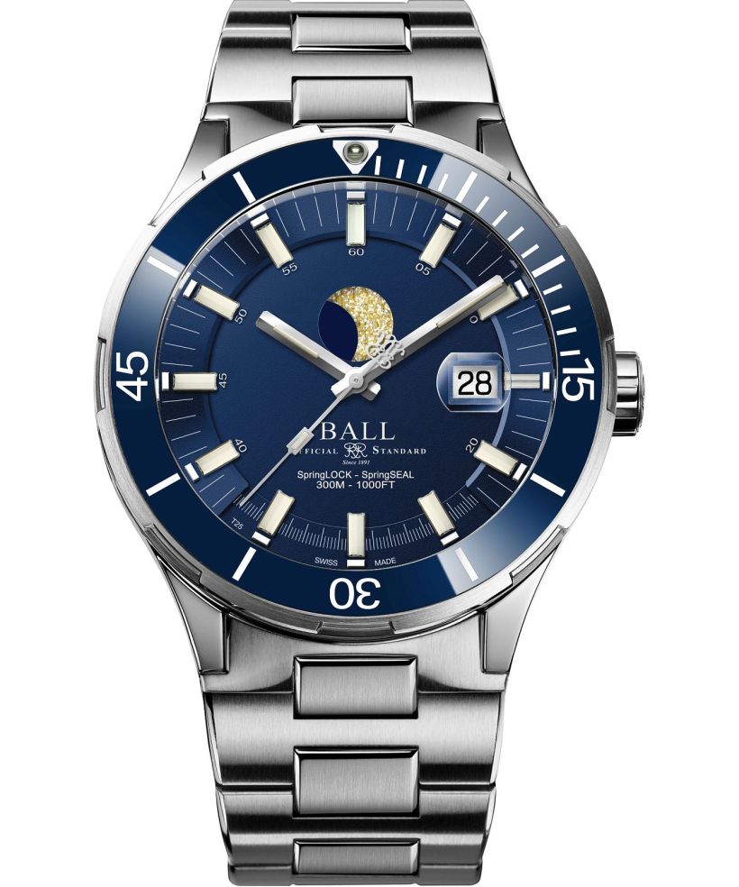 Orologio da Uomo Ball Roadmaster Challenger Moonphase Limited Edition