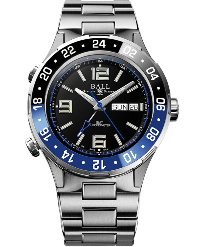 Orologio da Uomo Ball Roadmaster Marine Chronometer GMT Limited Edition