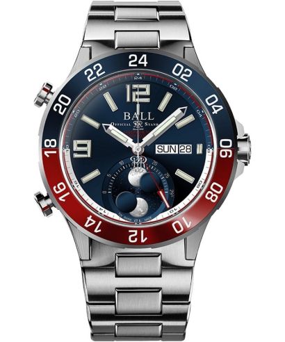Orologio da Uomo Ball Roadmaster Marine GMT Moon Phase Limited Edition