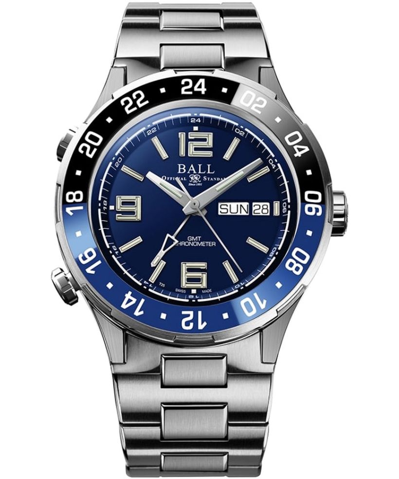 Orologio da Uomo Ball Roadmaster Marine GMT Titanium Automatic Limited Edition