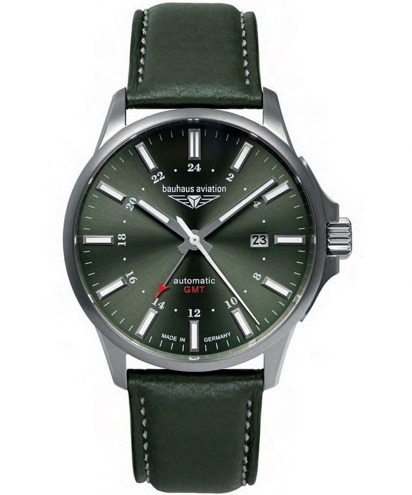 Orologio da Uomo Bauhaus Aviation Titanium Automatic GMT