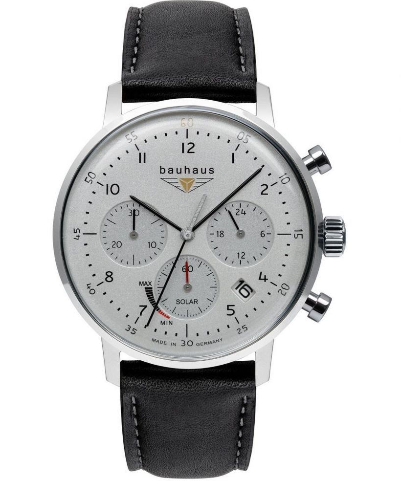 Orologio da Uomo Bauhaus Classic Power Reserve Solar Chronograph
