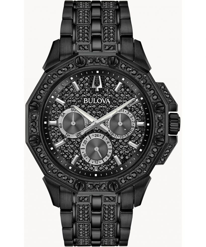 Bulova Orologio Da Parete Modello C4885 Tiverton | Royal Blue Con LED Automatici E Timer 5 Ore