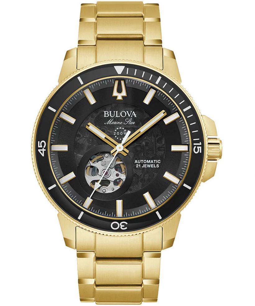 Orologio da Uomo Bulova Marine Star Series C Open Heart Automatic