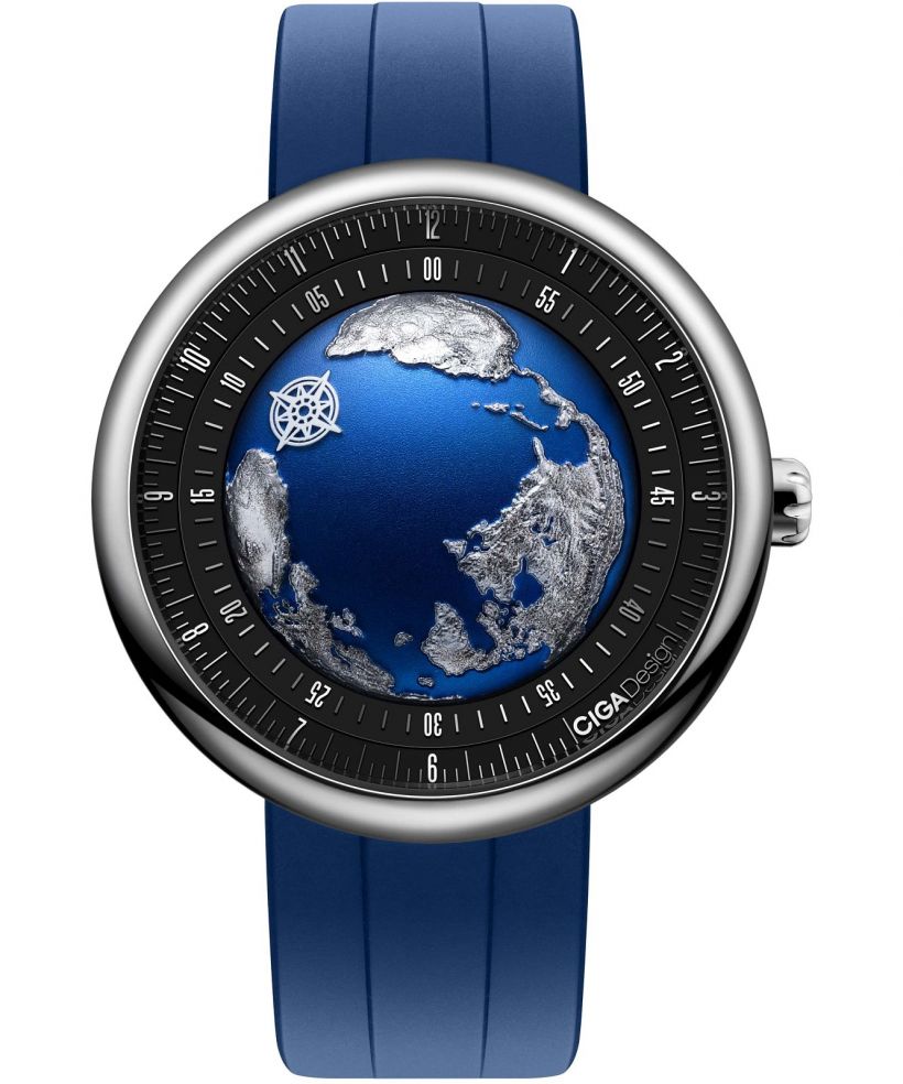 Orologio da Uomo Ciga Design U Series Blue Planet II Atlantic Automatic GPHG 2021