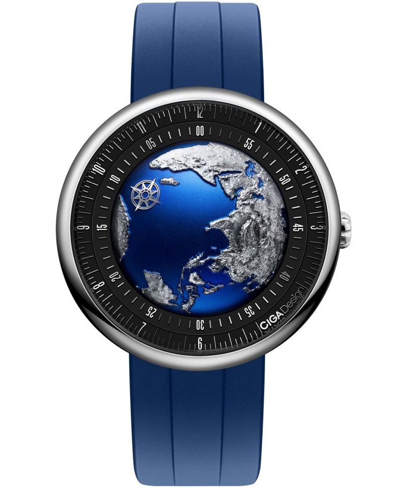Orologio da Uomo Ciga Design U Series Blue Planet II Titanium Automatic GPHG 2021