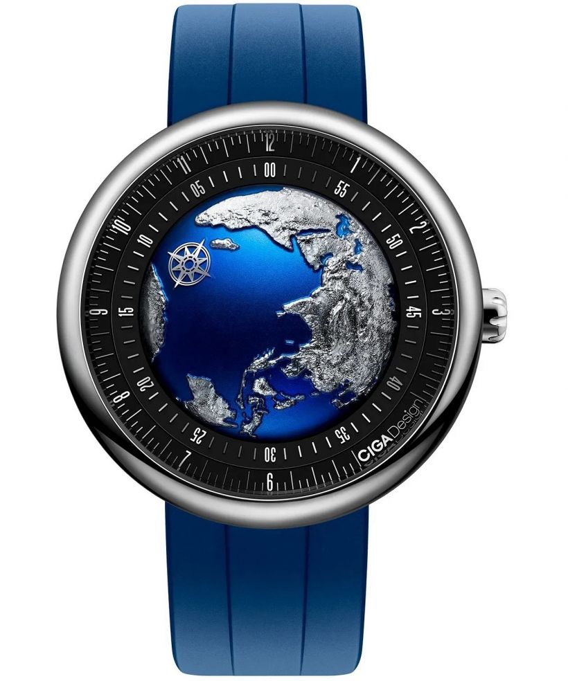 Orologio da Uomo Ciga Design U Series Blue Planet II Astronomy GPHG 2021