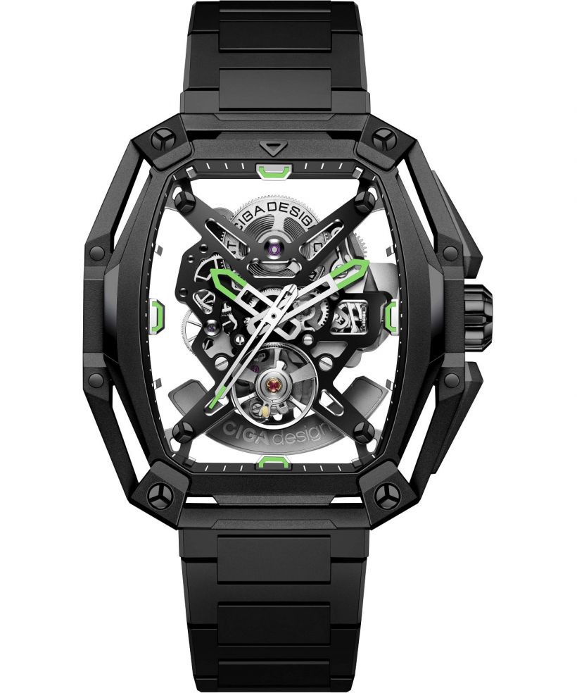 Orologio da Uomo Ciga Design Z Series Hunter Skeleton Automatic