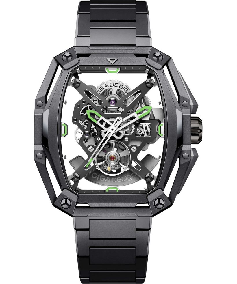 Orologio da Uomo Ciga Design Z Series Hunter Skeleton Automatic