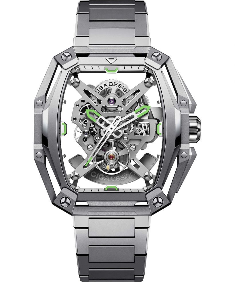 Orologio da Uomo Ciga Design Z Series Hunter Skeleton Automatic
