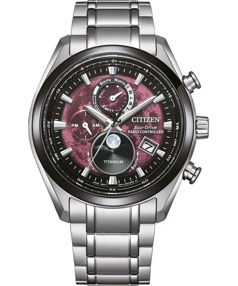 Orologio da Uomo Citizen Tsukiyomi Radio Controlled Moonphase