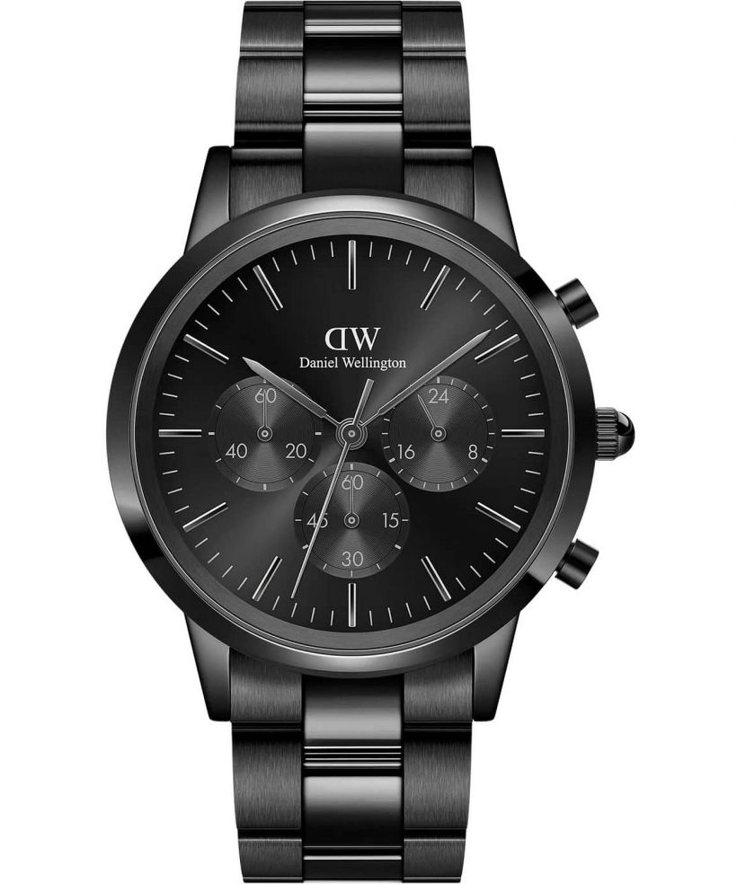 Orologio da Uomo Daniel Wellington Iconic Chronograph Link Onyx B 42