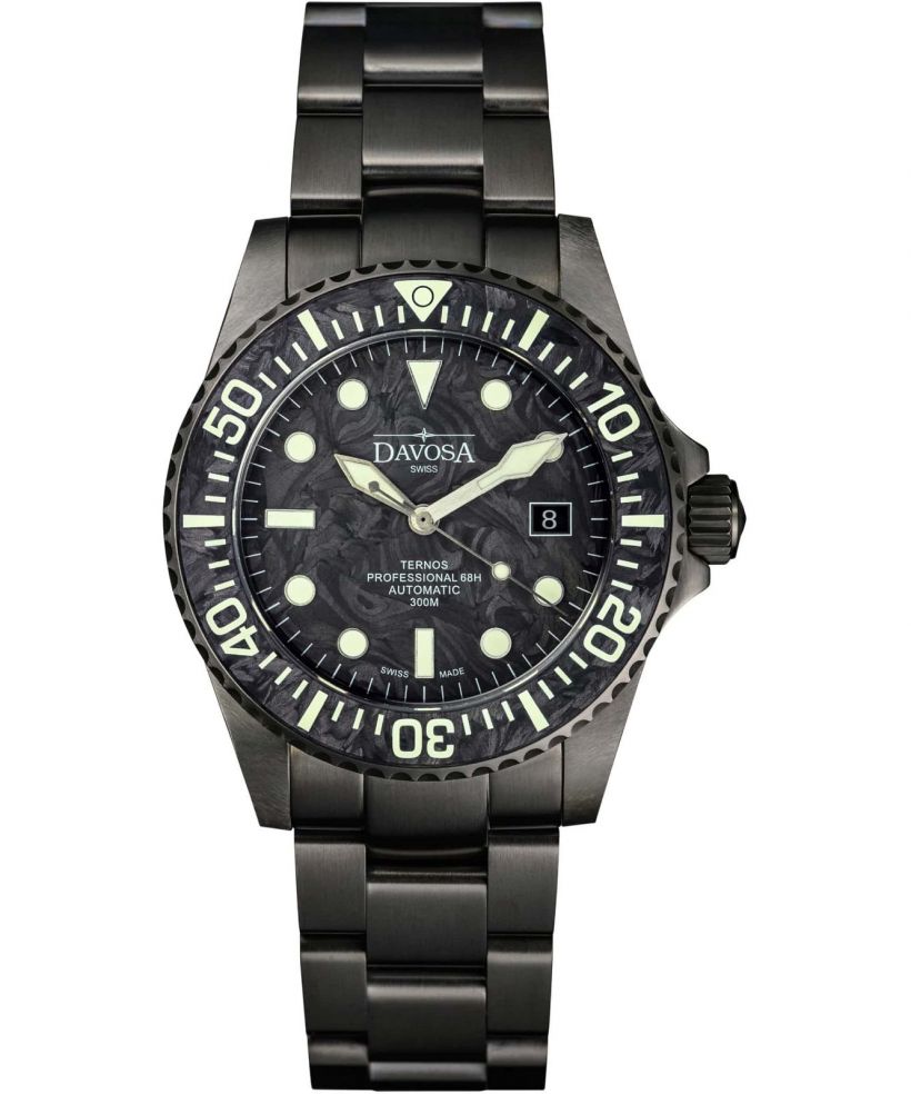 Orologio da Uomo Davosa Ternos Professional 68H Carbon Limited Edition