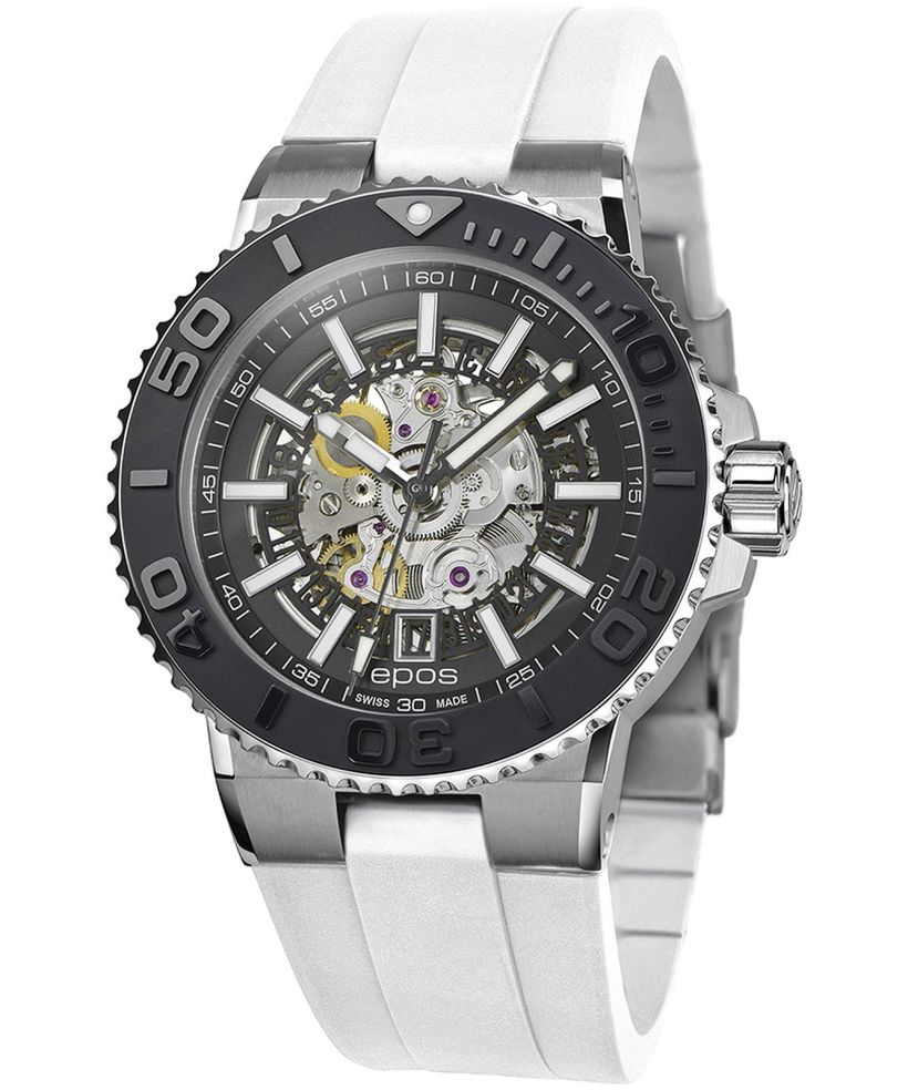 Orologio da Uomo Epos Sportive Diver Skeleton Automatic