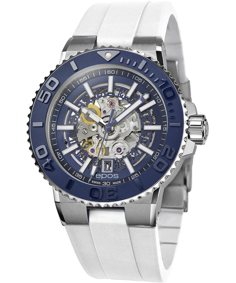 Orologio da Uomo Epos Sportive Diver Skeleton Automatic