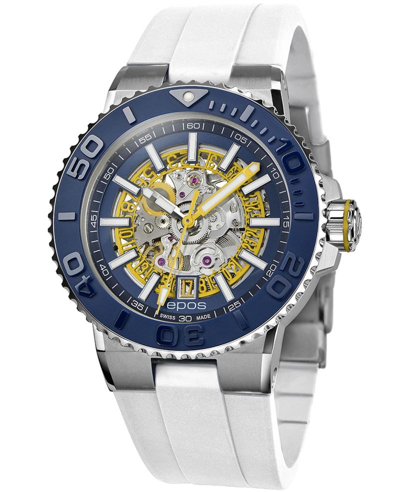Orologio da Uomo Epos Sportive Diver Skeleton Automatic