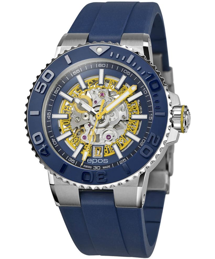 Orologio da Uomo Epos Sportive Diver Skeleton Automatic