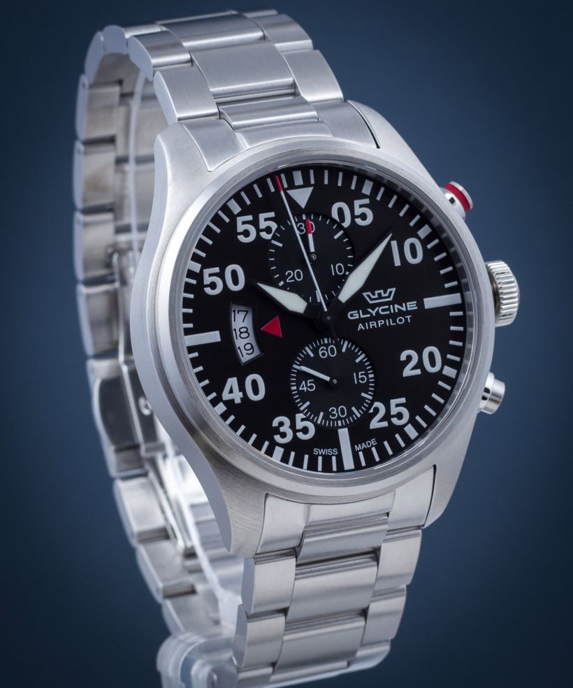 Orologio da Uomo Glycine Airpilot Chrono