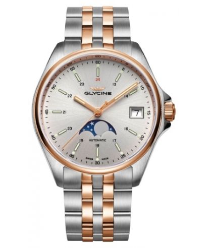 Orologio da Uomo Glycine Combat Classic Moon Phase Automatic