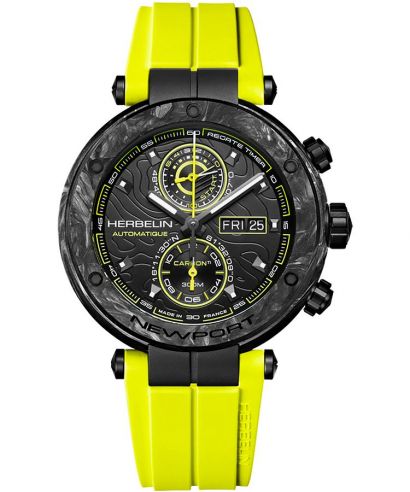 Orologio da Uomo Herbelin Newport Carbon Chronograph Titanium Automatic Limited Edition
