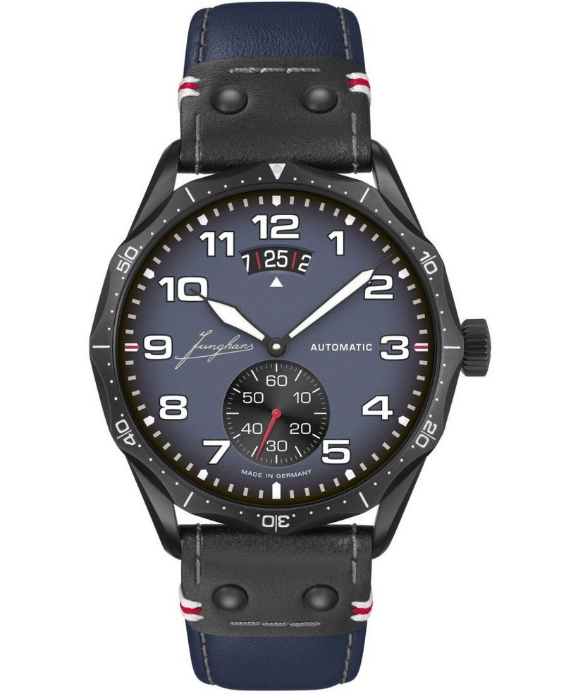 Orologio da Uomo Junghans Meister Pilot Automatic Navy Blue