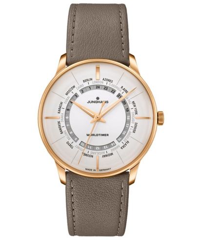 Orologio da Uomo Junghans Meister Worldtimer Automatic