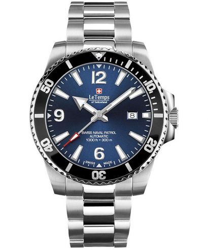 Orologio da Uomo Le Temps Swiss Naval Patrol Automatic