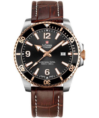 Orologio da Uomo Le Temps Swiss Naval Patrol