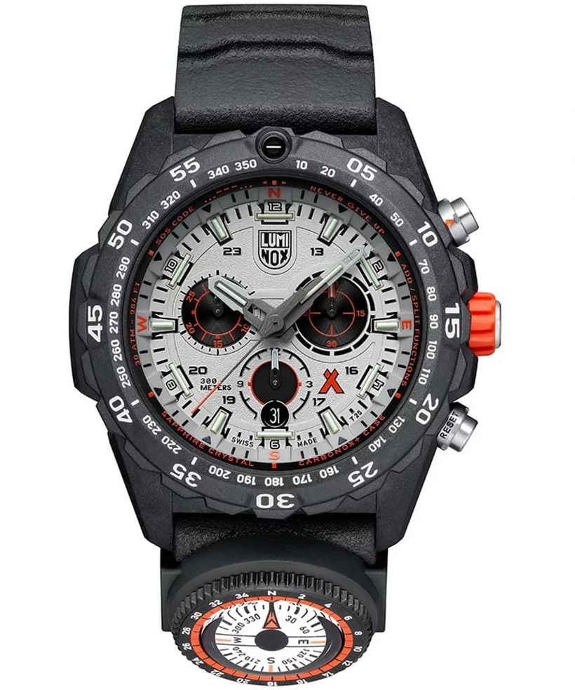 Orologio da Uomo Luminox Bear Grylls Survival 3740 Chrono Master Series Silver-Panda