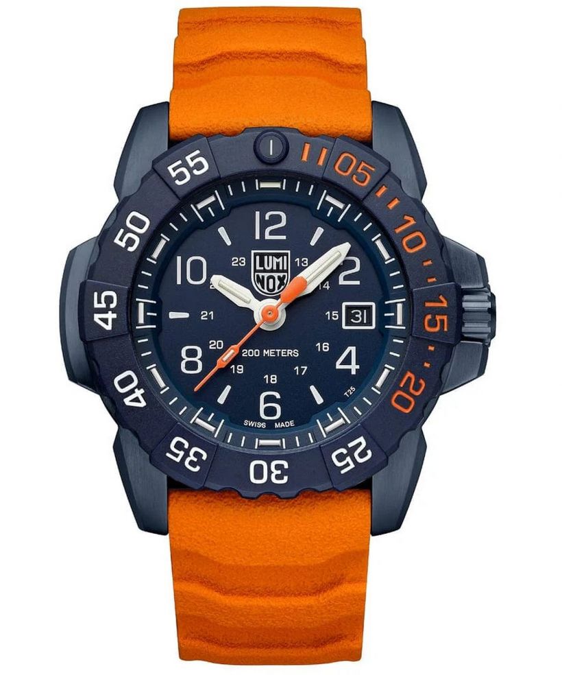 Orologio da Uomo Luminox Navy SEAL Foundation 3250 Back To The Blue SET