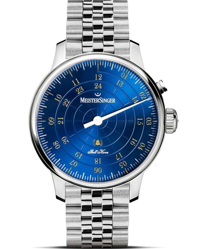 Orologio da Uomo Meistersinger Bell Hora Medium Blue with Gold