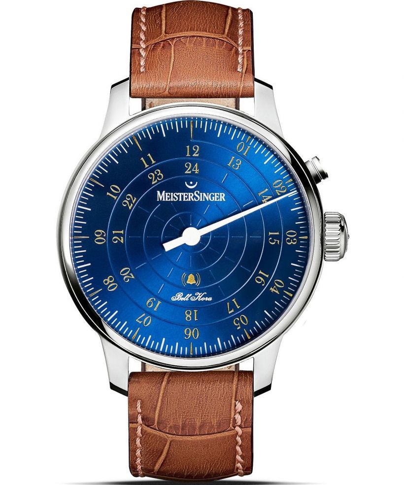 Orologio da Uomo Meistersinger Bell Hora Medium Blue with Gold