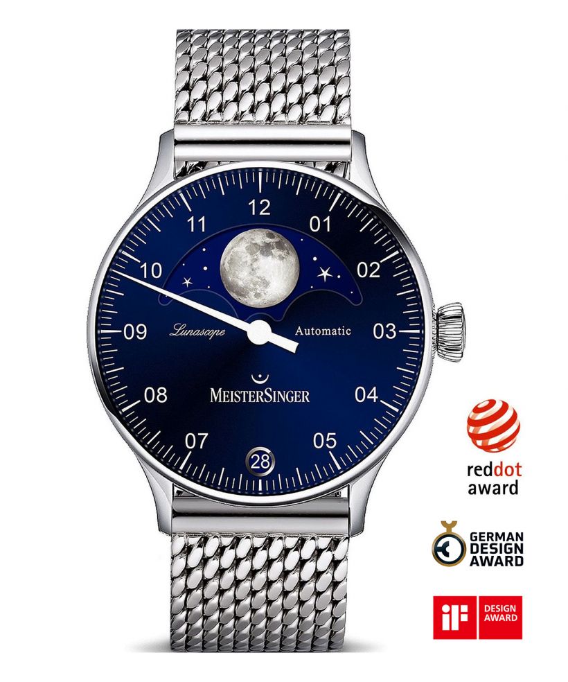 Orologio da Uomo Meistersinger Lunascope Automatic