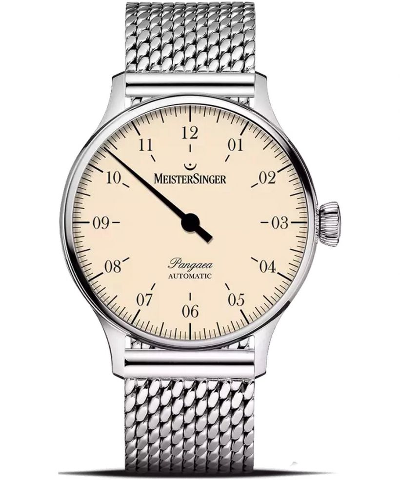 Orologio da Uomo Meistersinger Pangaea Ivory Automatic