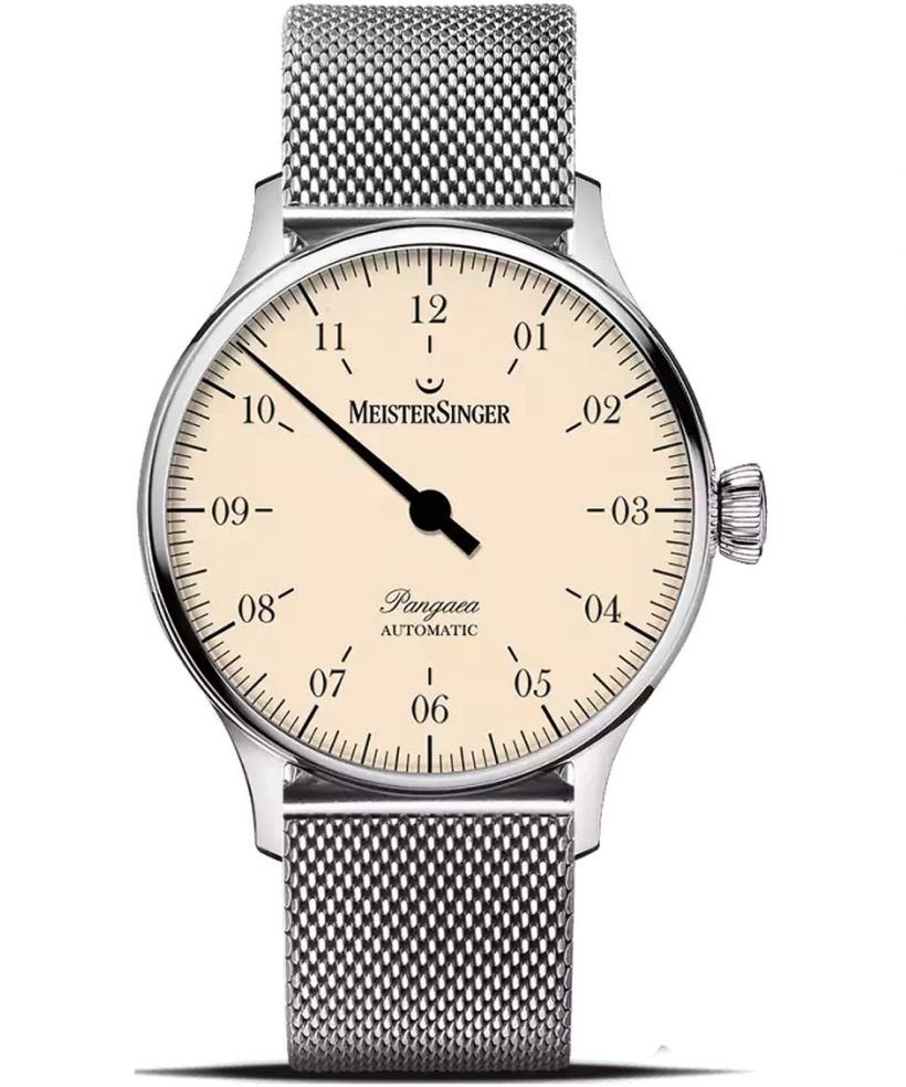 Orologio da Uomo Meistersinger Pangaea Ivory Automatic