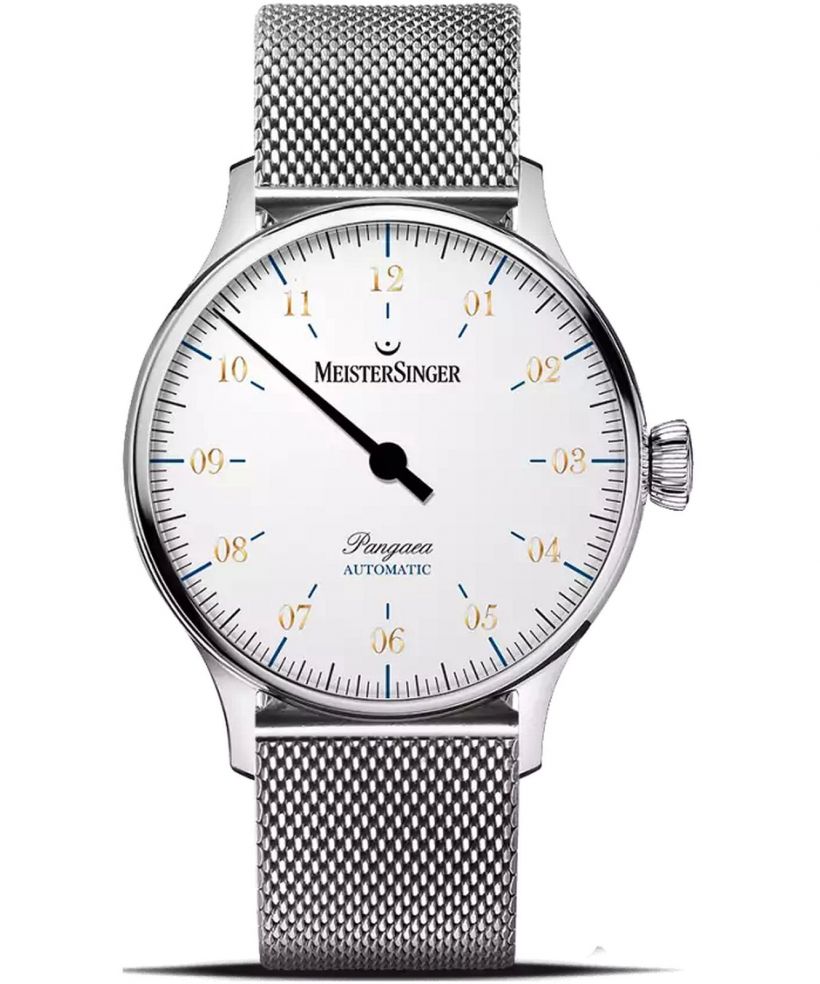 Orologio da Uomo Meistersinger Pangaea White Automatic