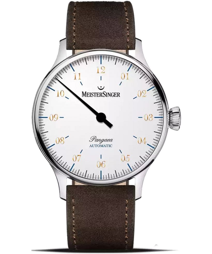 Orologio da Uomo Meistersinger Pangaea White Automatic