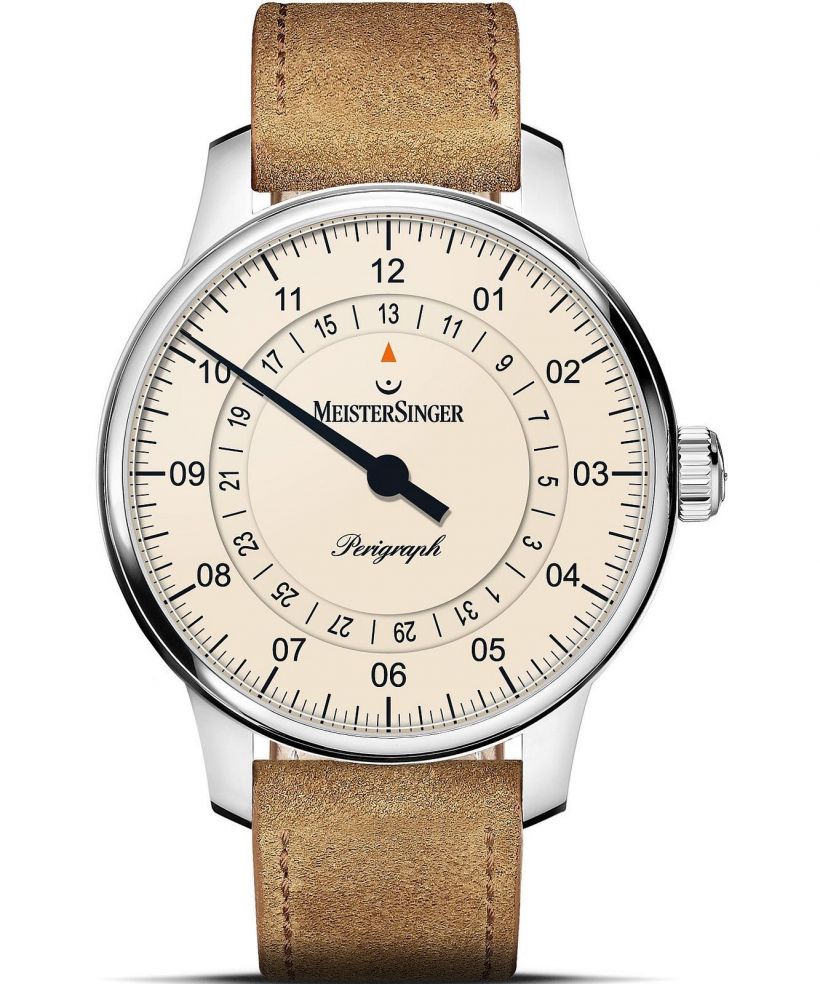 Orologio da Uomo Meistersinger Perigraph - 38mm Ivory