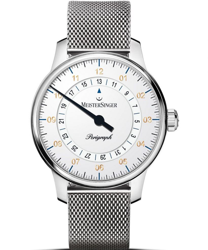 Orologio da Uomo Meistersinger Perigraph - 38mm White