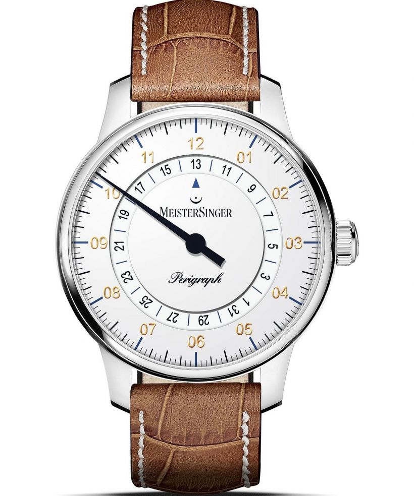 Orologio da Uomo Meistersinger Perigraph - 38mm White