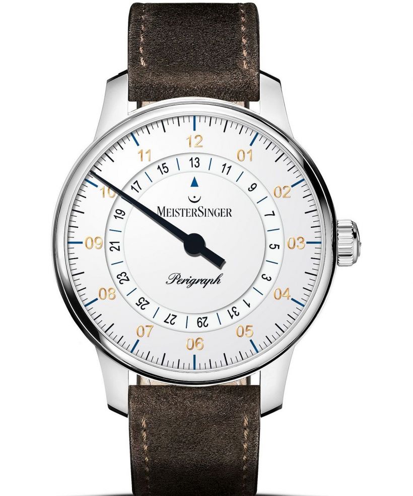 Orologio da Uomo Meistersinger Perigraph - 38mm White