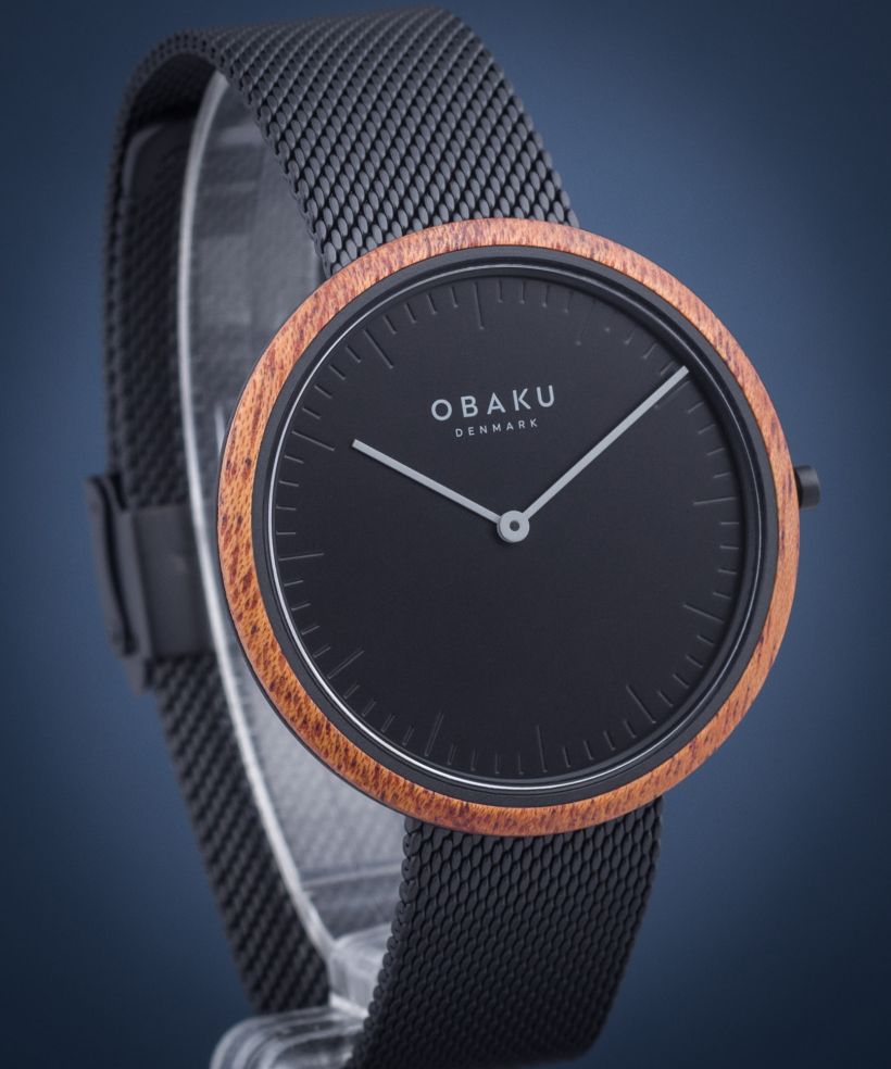 Orologio da Uomo Obaku Trae Charcoal